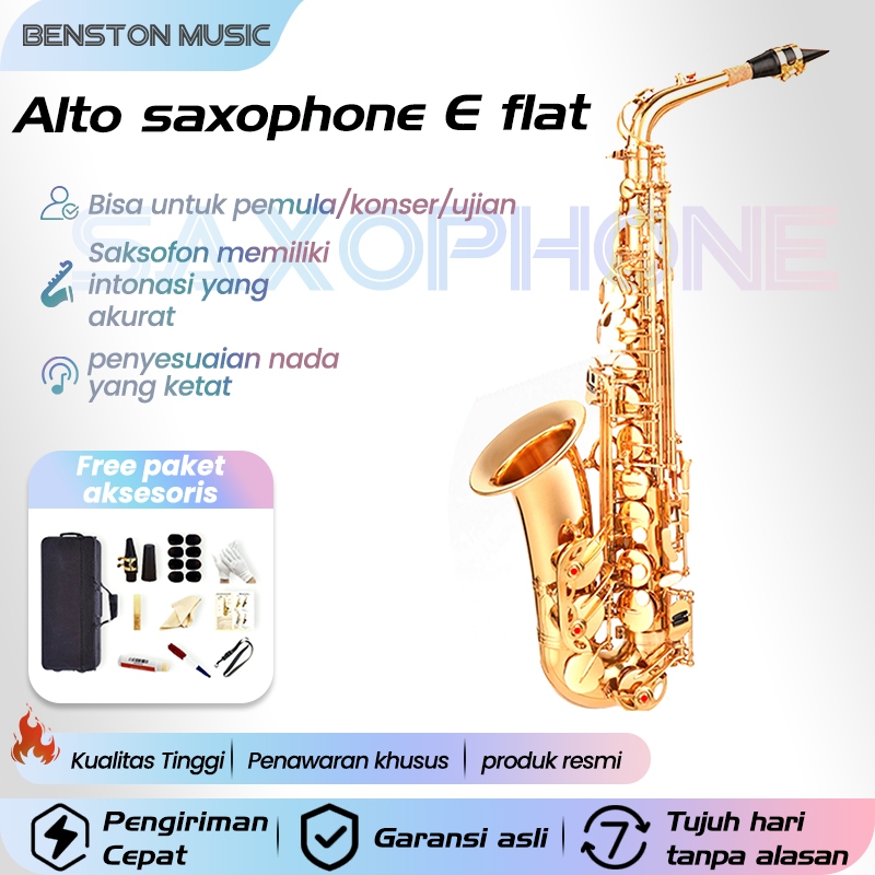 Jual Benston Music- Instrumen Saxophone, Alto Saxophone E Flat ...