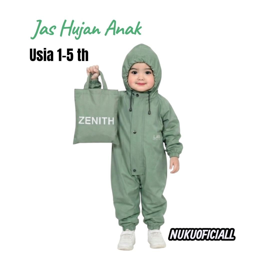 JAS HUJAN JUMPSUIT ANAK LAKI-LAKI DAN PEREMPUAN BAHAN TEBAL ANTI REMBES ORIGINAL PREMIUM