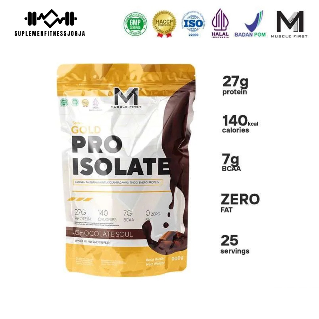 Jual MUSCLEFIRST M1 Gold Pro Isolate 2lbs Muscle First whey protein ...