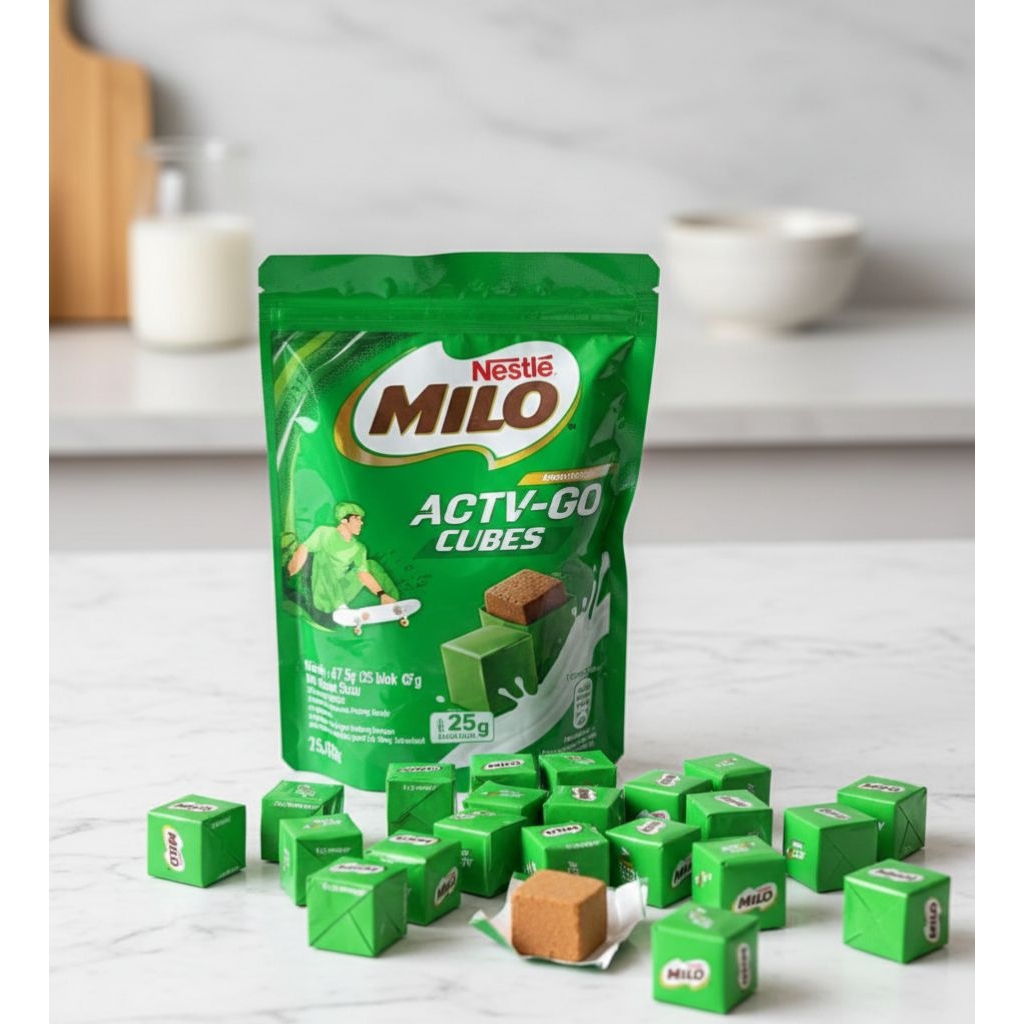 Jual Milo Active Cube 25 Pcs / Milo / Milo Cube 25 Pcs / Milo Cube isi ...