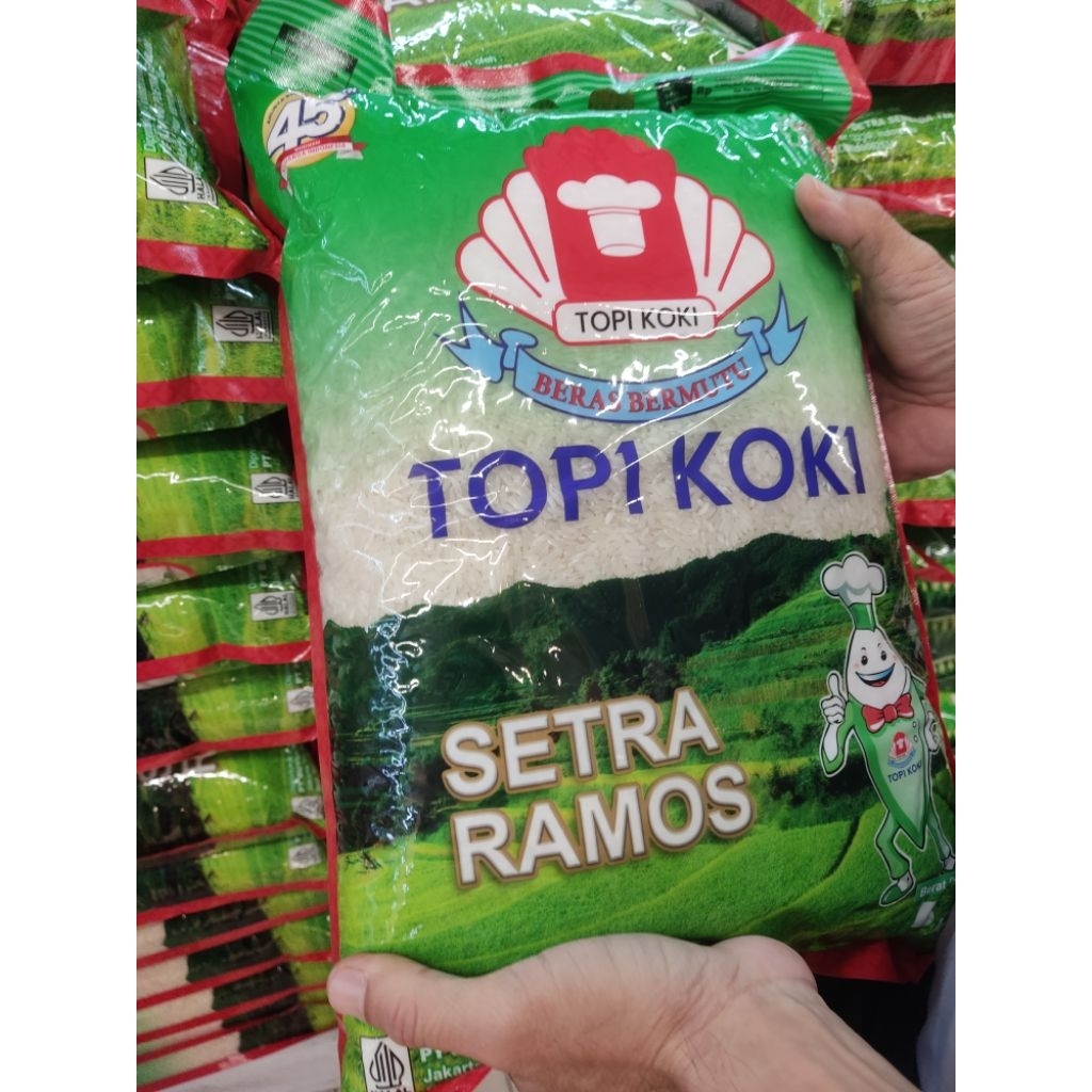 Jual Beras Topi Koki 5 Kg Terlengkap & Harga Terbaru Juni 2026 | Shopee ...