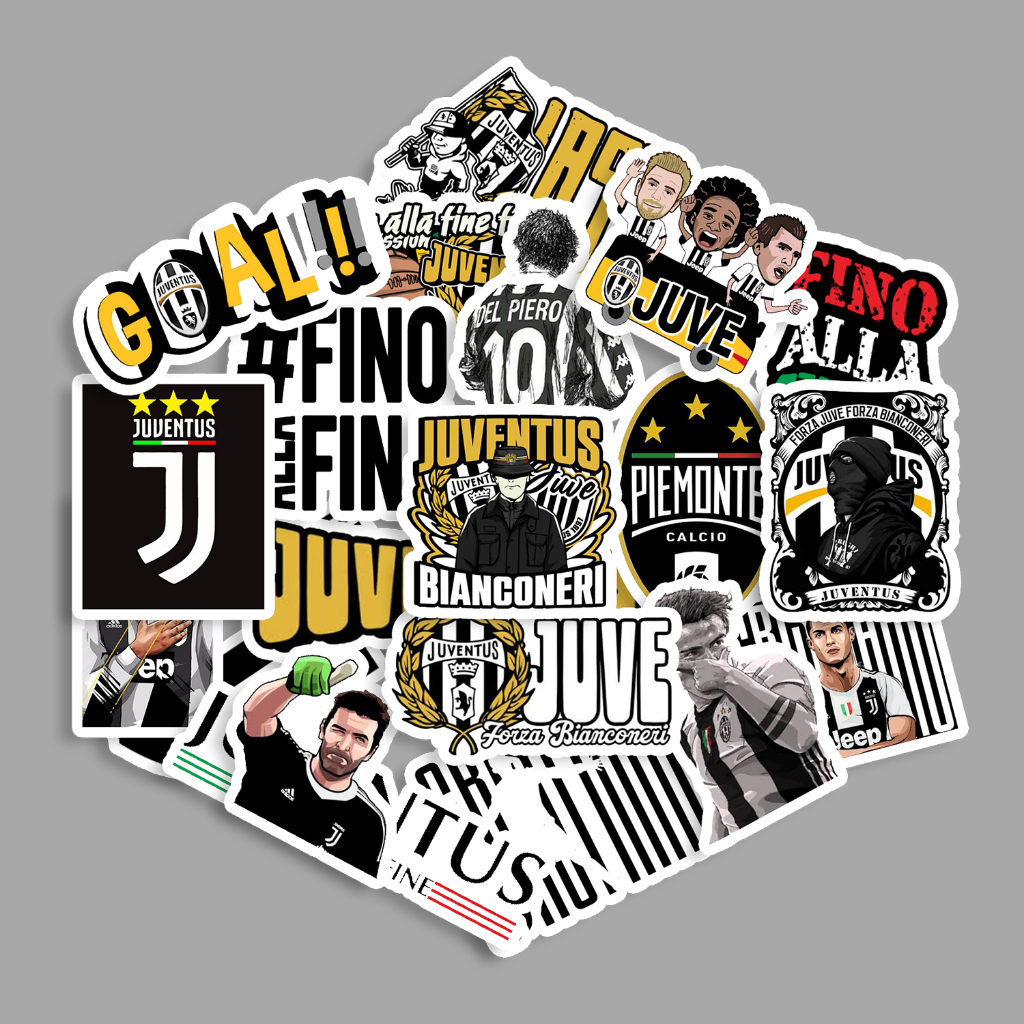 Jual STICKER PACK - JUVENTUS F.C. | STICKER KOPER STICKER TUMBLER ...