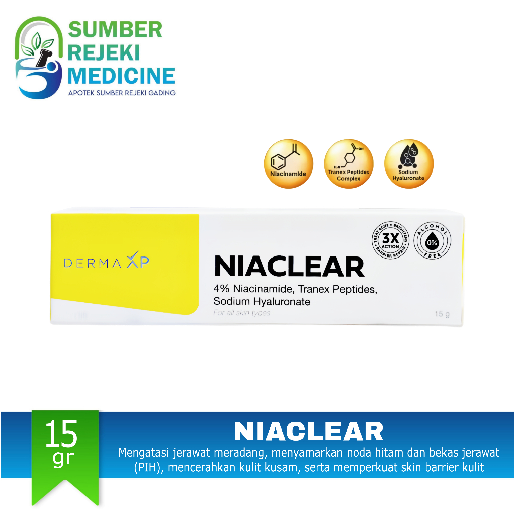 Jual Derma XP Niaclear 15 gr | Shopee Indonesia