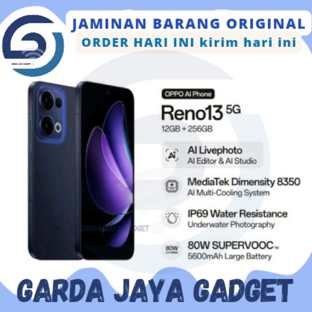 Jual OPPO RENO 13 5G RAM 12/256 - GARANSI RESMI | Shopee Indonesia