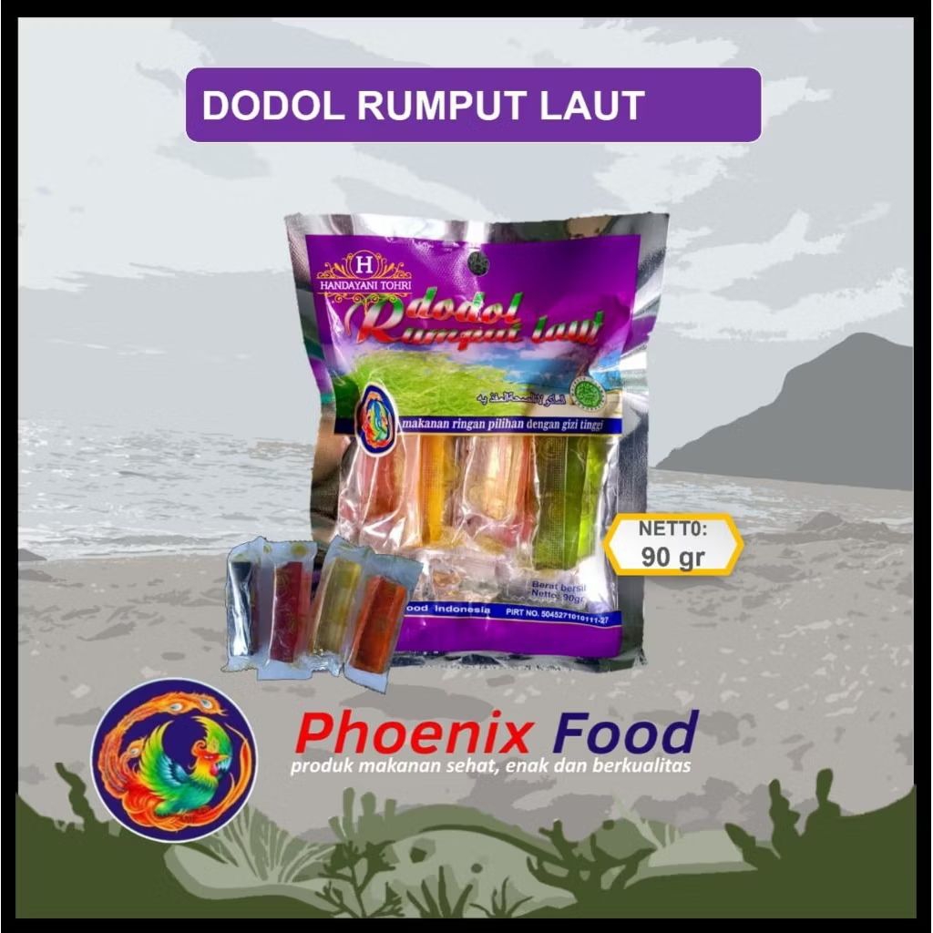 Jual DODOL RUMPUT LAUT 90 GRAM KHAS LOMBOK | Shopee Indonesia