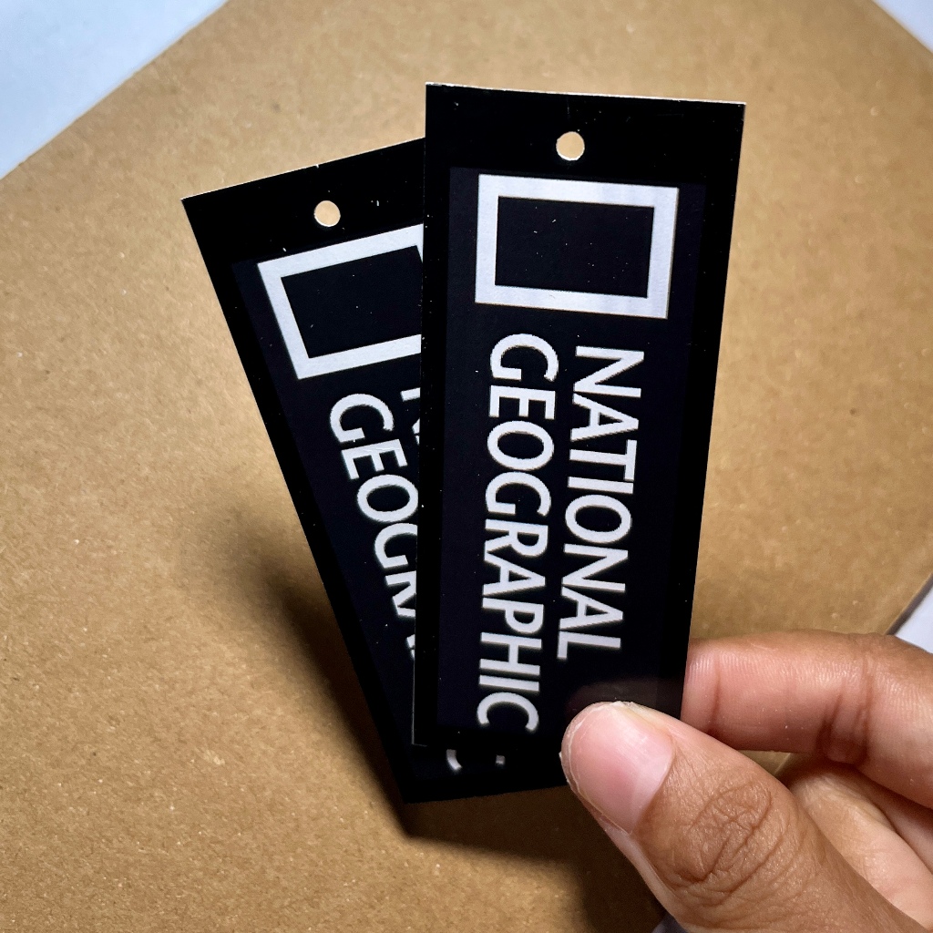 Jual HANGTAG LABEL NATIONAL GEOGRAPHIC // LABEL BAJU TAS SEPATU BRANDED ...