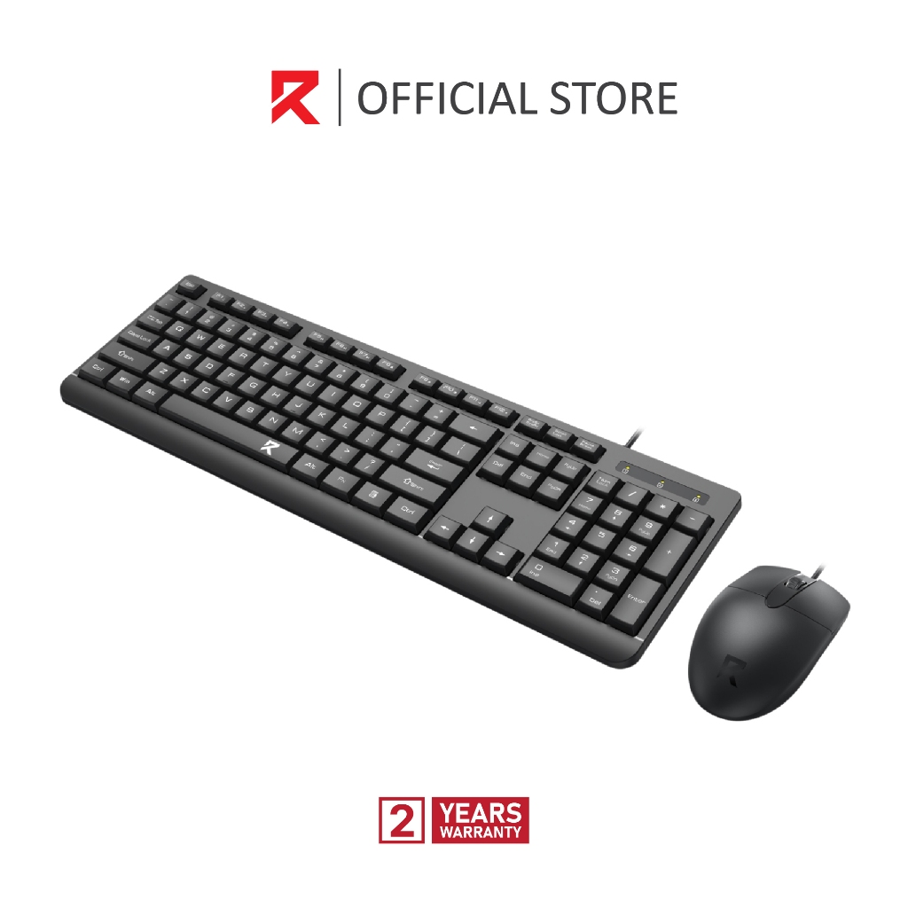 Jual Redragon BS-7543 Wired Membrane keyboard & mouse Office Combo ...