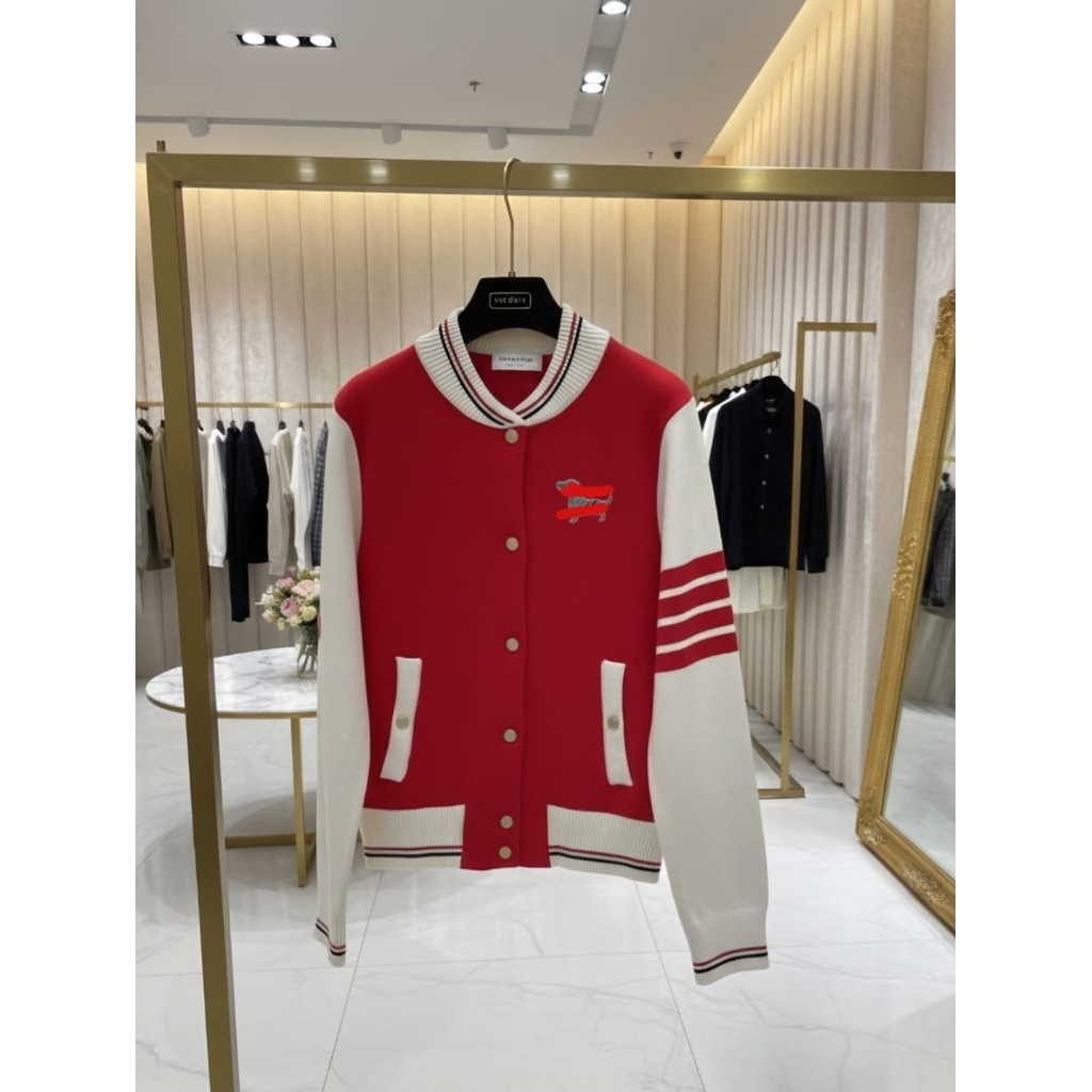 Jual Jacket List Merah | Shopee Indonesia