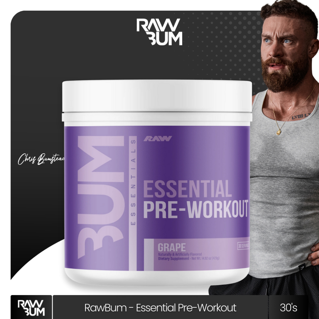 Jual CBUM Raw Essential Pre Workout 423 Gram 30 Serving | Shopee Indonesia