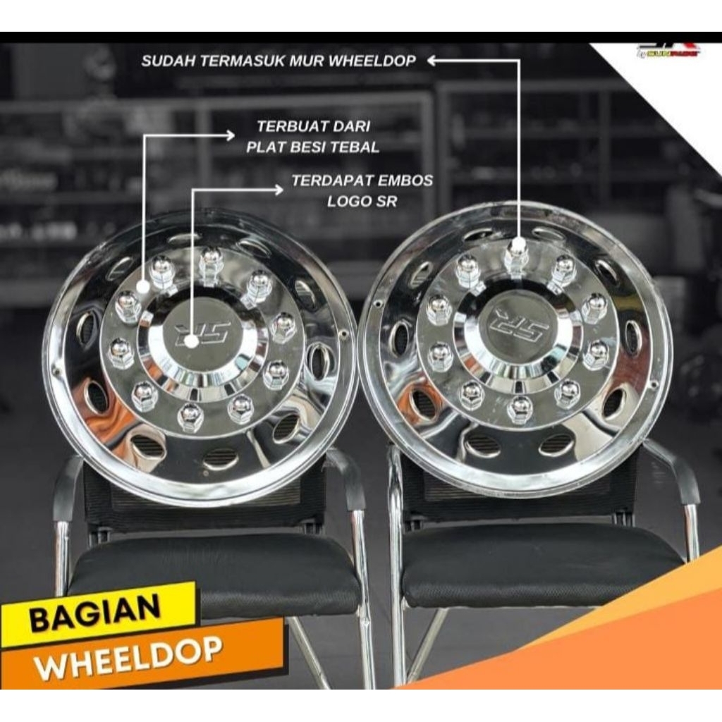 Jual WELDOP/DOP RODA RING 20 HINO/FUSO PARIWISATA BELAKANG (2pcs ...
