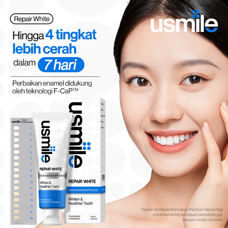Jual [New Launch] usmile Pasta Gigi Repair White 100gr - Whitening ...