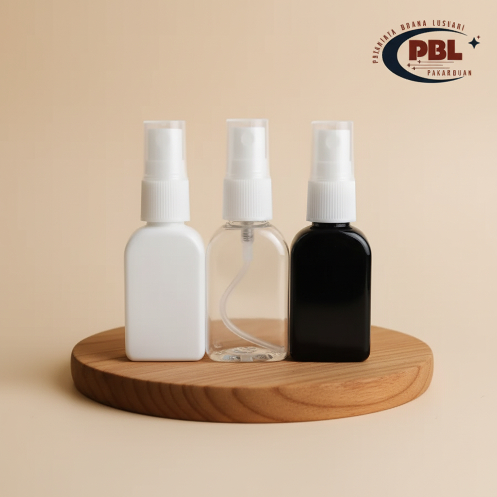 Jual Botol Spray 30ml Kotak PET / Botol Face Mist Spray 30ml Kotak ...
