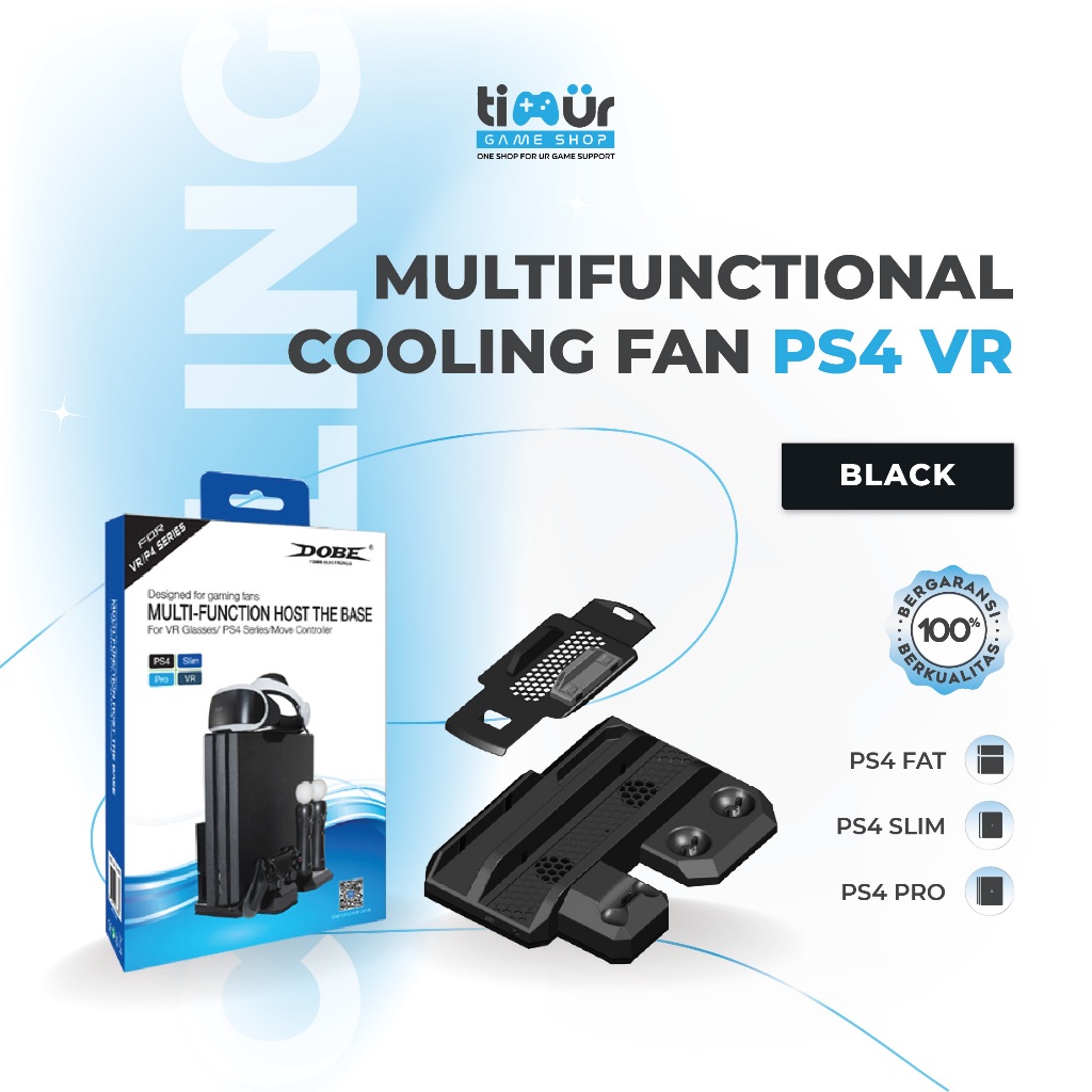 Jual Multifunctional Cooling Vertical Stand Charging Dock Stick Stik VR ...