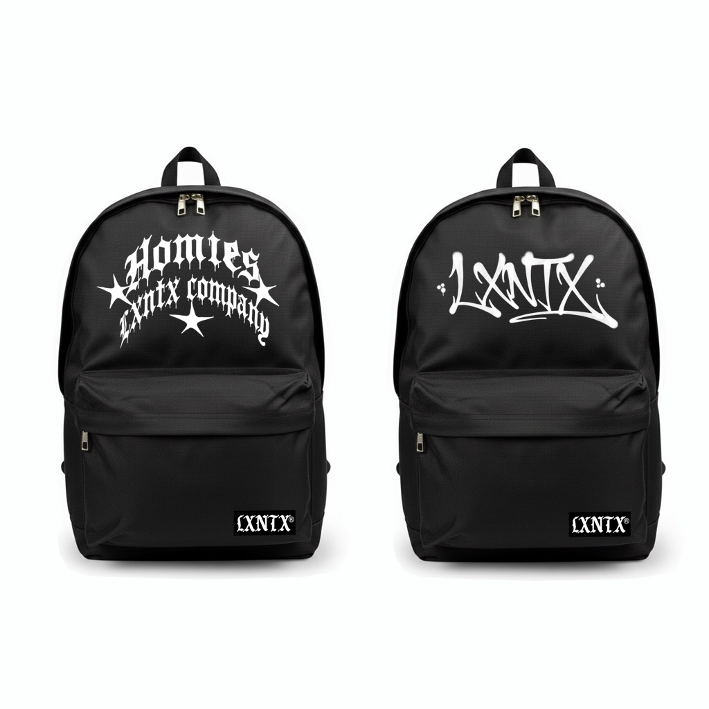 Jual LXNTX Tas Ransel pria backpack homies 2 varian free sticker ...