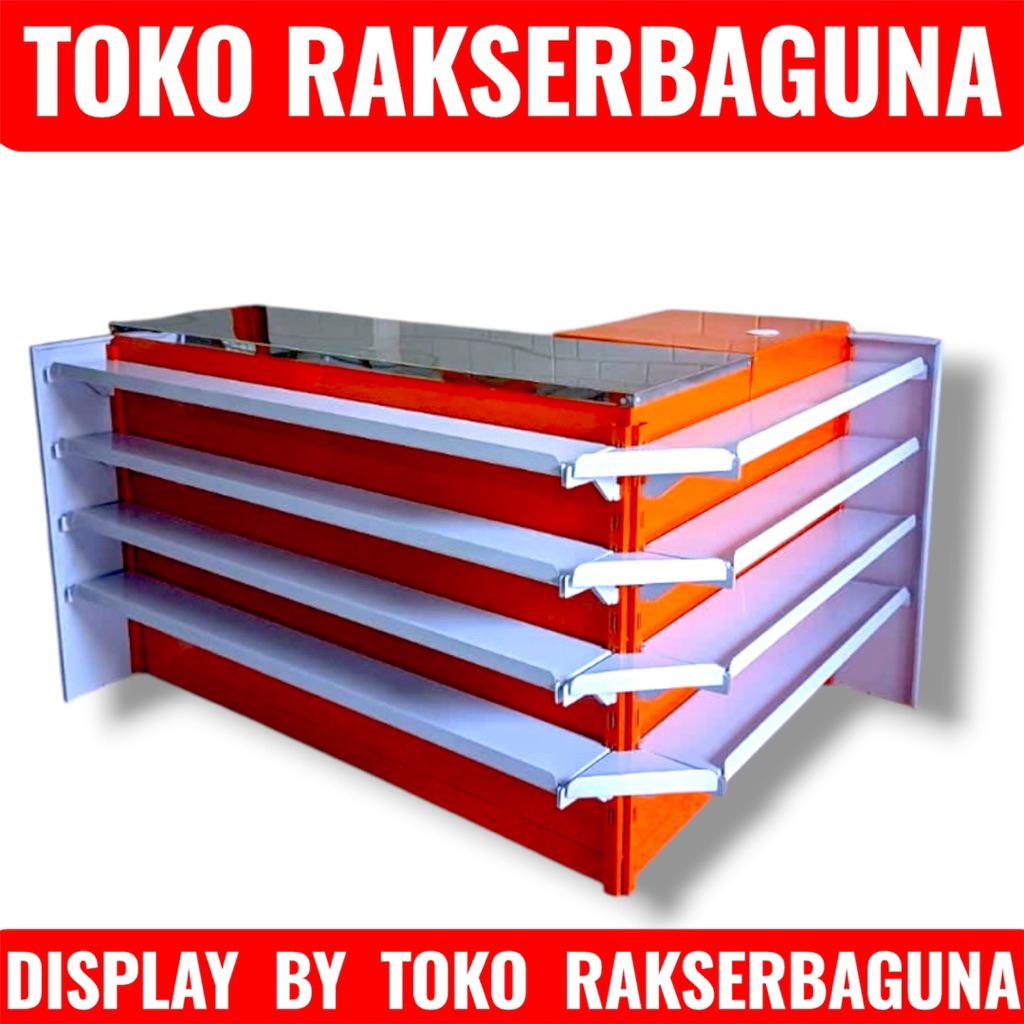 Jual Meja display kasir minimarket supermarket | Shopee Indonesia