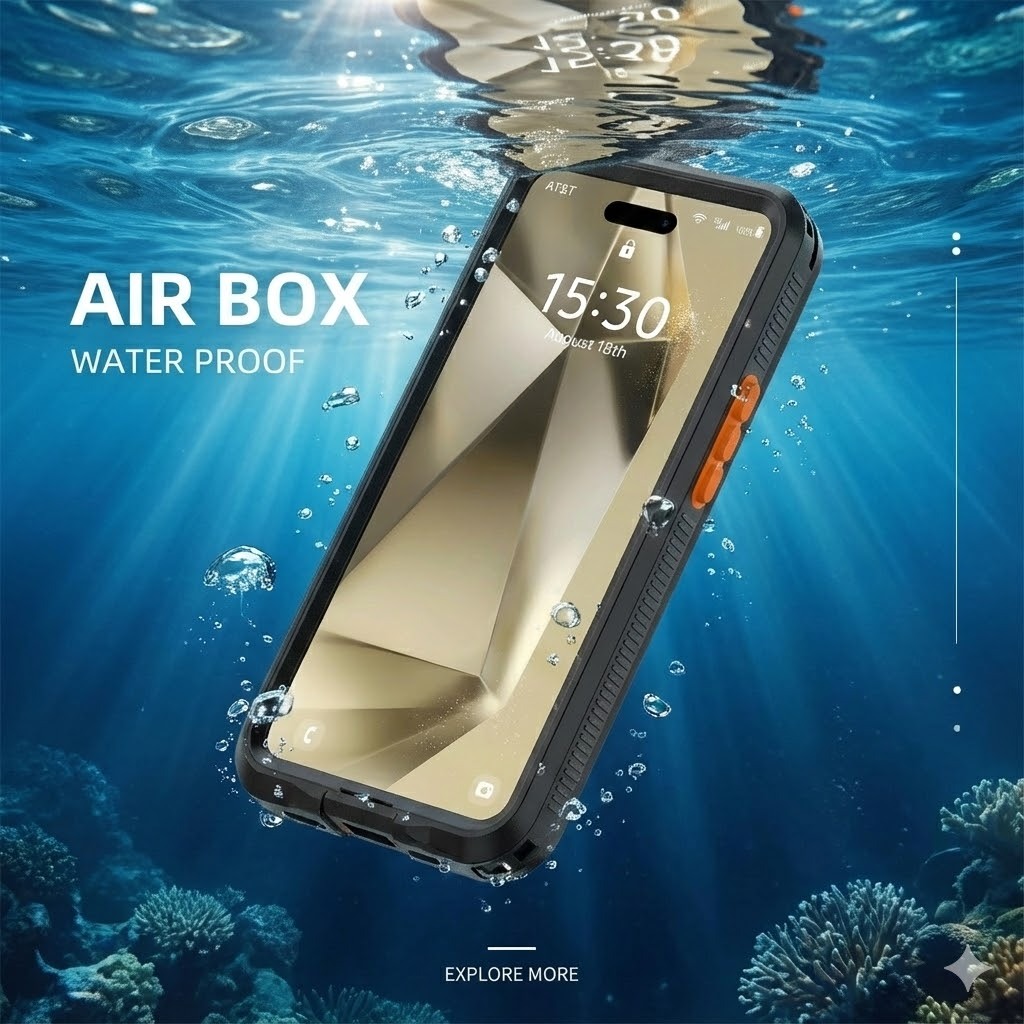 Jual CaseMe PREMIUM Waterproof Case iPhone 11 12 13 14 15 16 17 Pro Max ...
