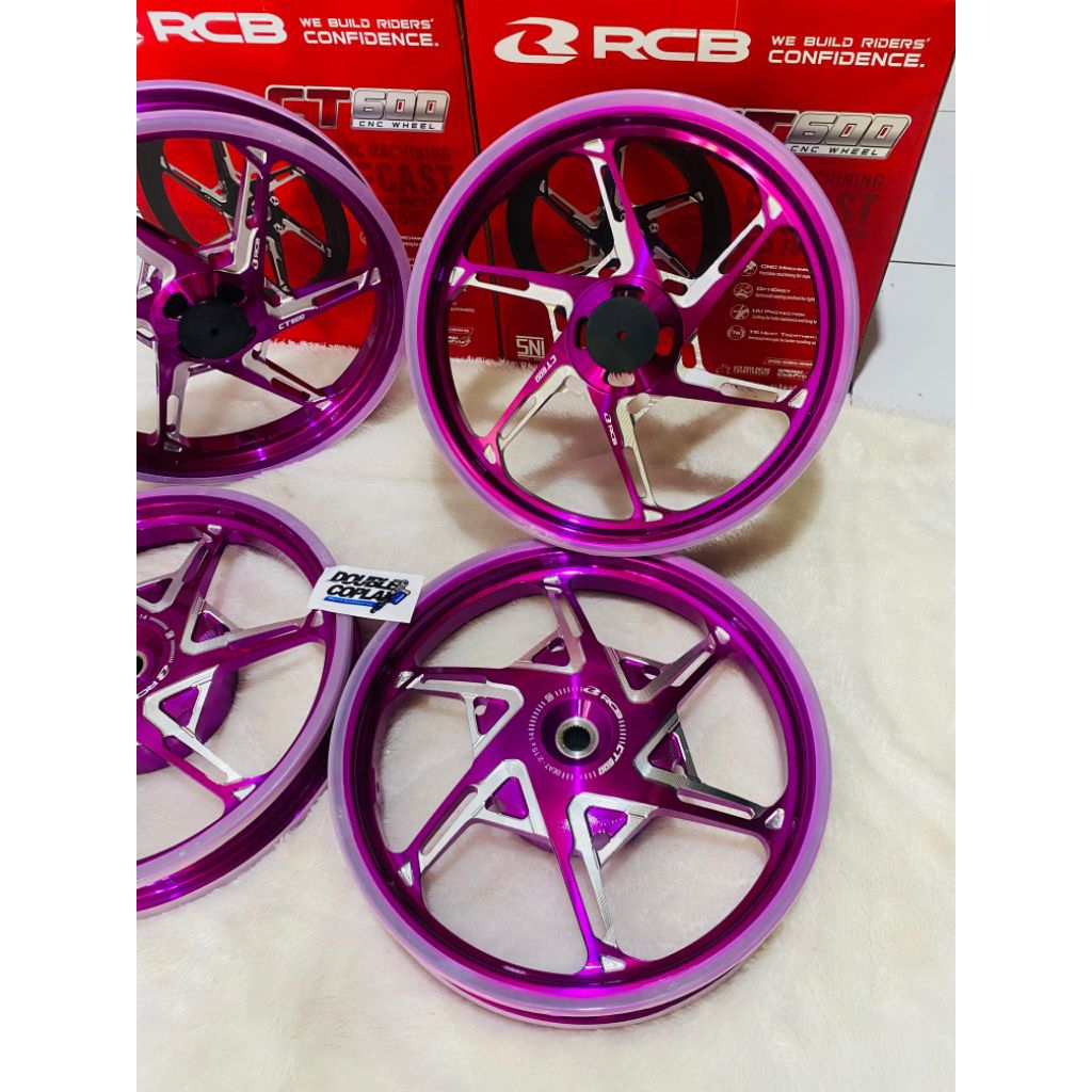 Jual VELG RCB SP522 R17 P5 YAMAHA Y15ZR MX KING HITAM | Shopee Indonesia
