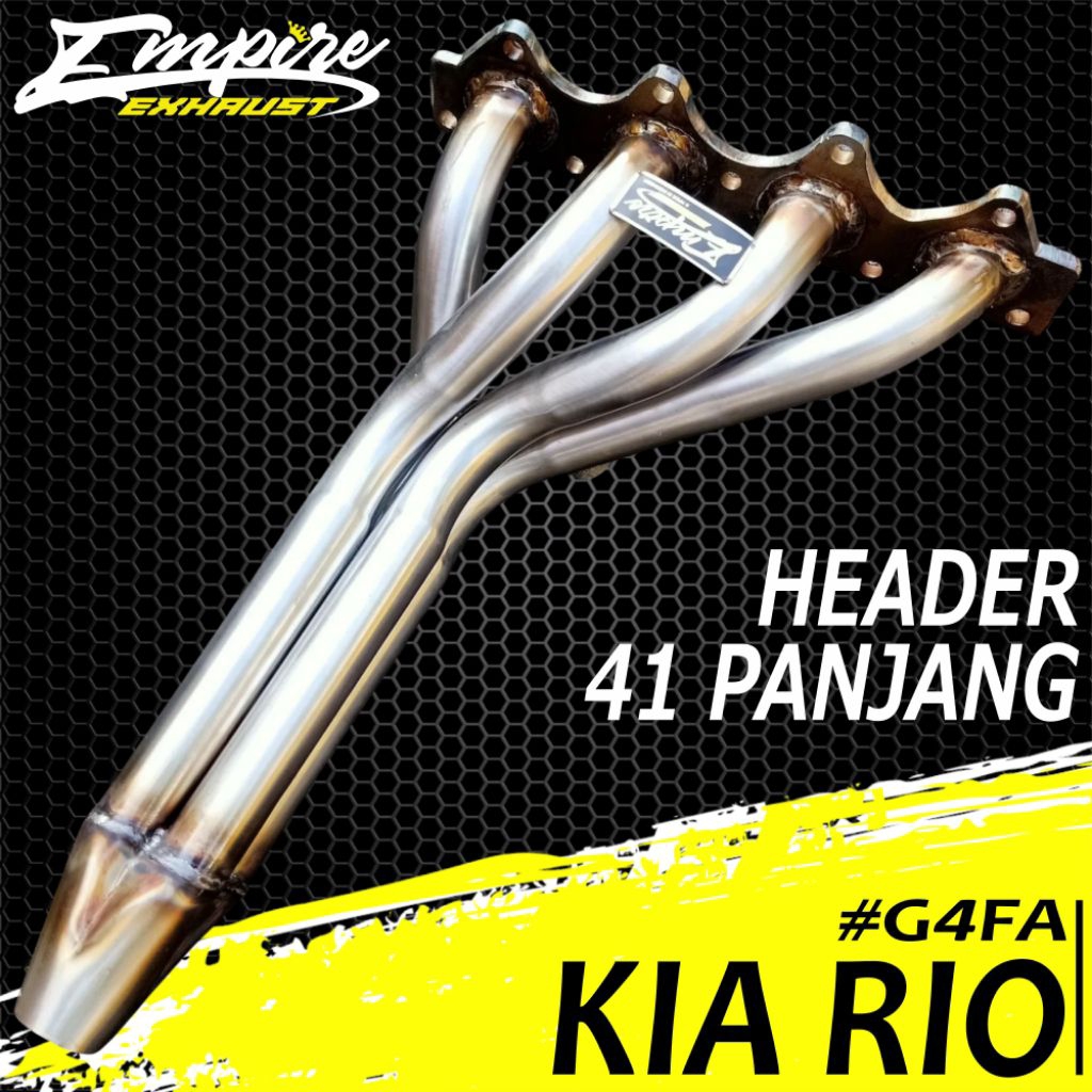 Jual Header Kia Rio 41 Panjang Empire Exhaust | Shopee Indonesia