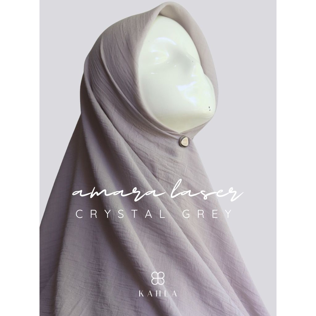 KAHLA Amara Voal Miracle Syari 140x140 Lasercut Hijab Segi Empat Voal Arabian Premium Jumbo