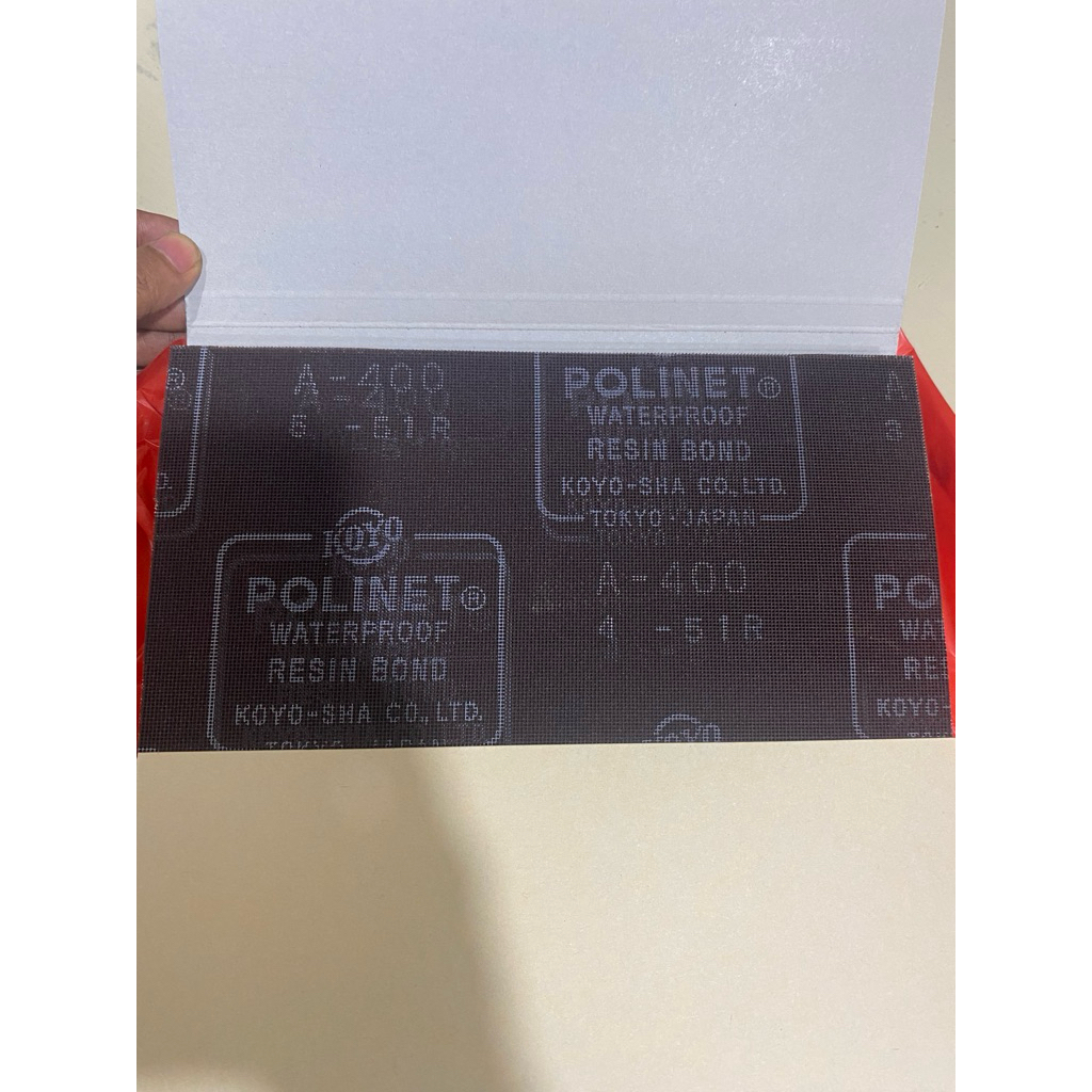 Jual polinet amplas Gret 400 25 lembar Made in japan | Shopee Indonesia