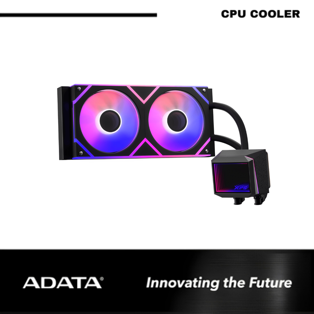 Jual ADATA CPU AIO COOLER LEVANTE II 240 (240MM RADIATOR + 2X 120MM ...
