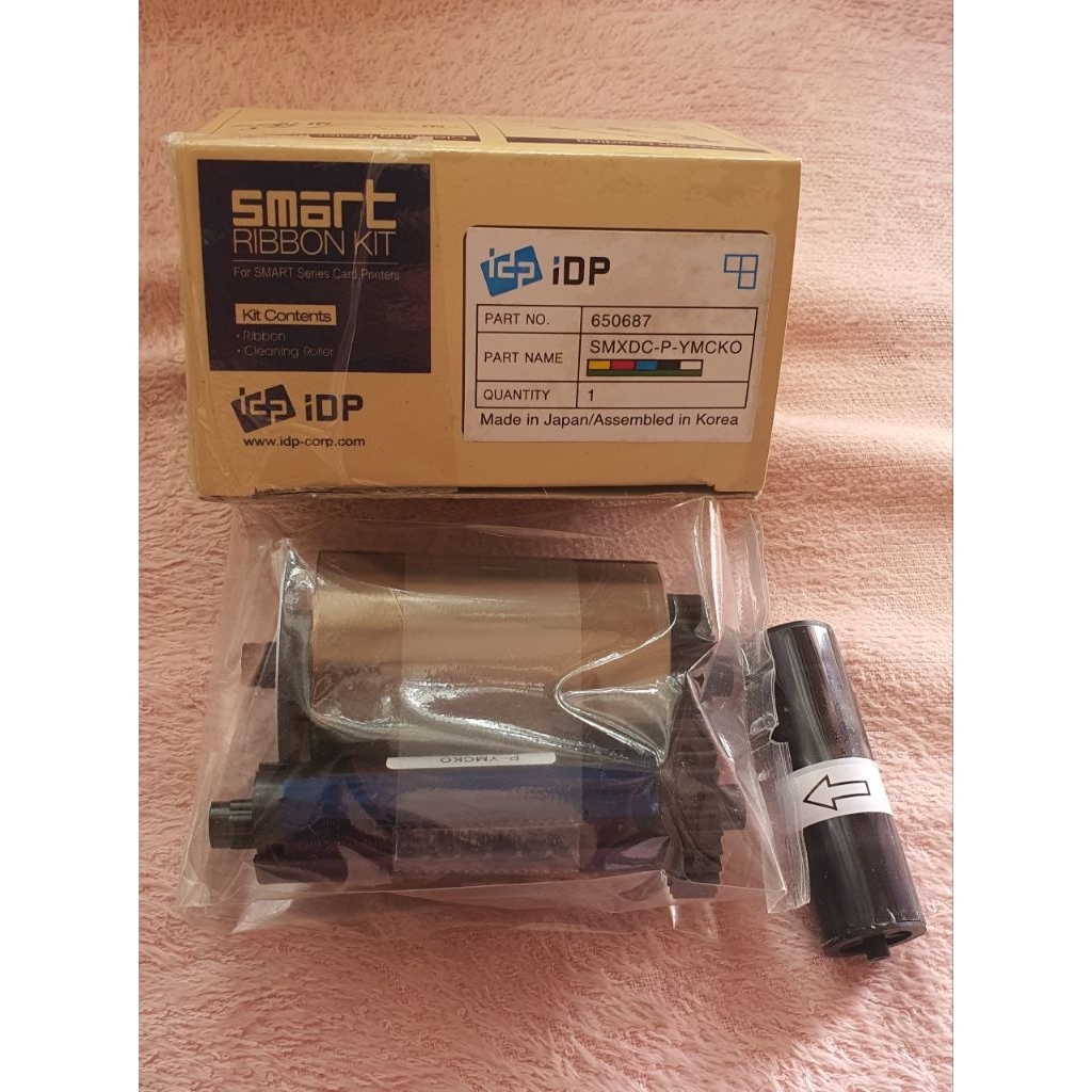 Jual IDP RIBBON KIT ID CARD PRINTER SMART 51 / SMART 31 COLOUR YMCKO PN ...