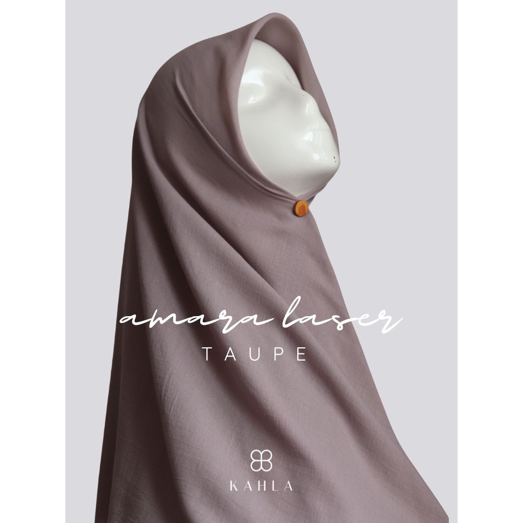 KAHLA Amara Voal Miracle Syari 140x140 Lasercut Hijab Segi Empat Voal Arabian Premium Jumbo