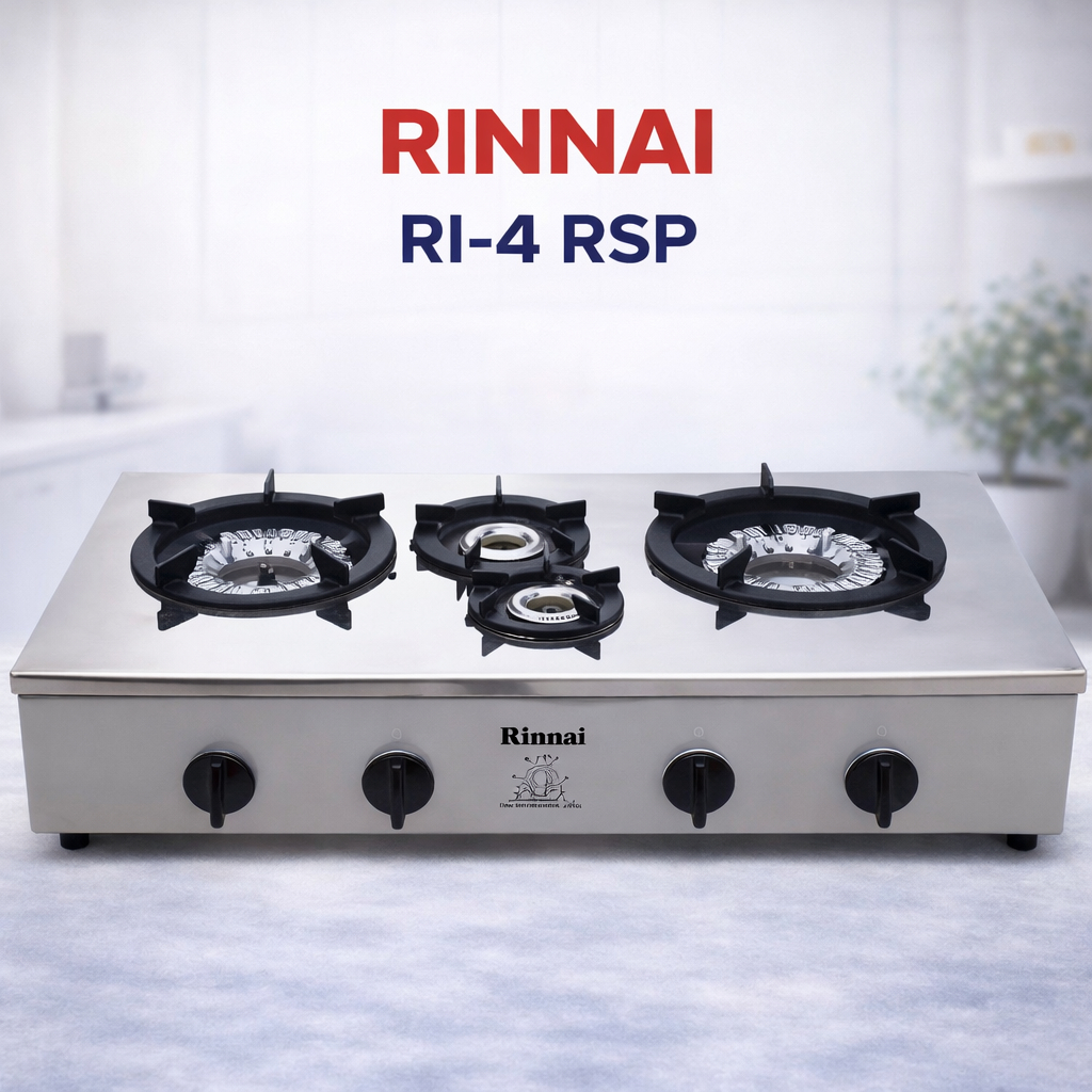 Jual RINNAI : (KARGO) RI4RSPN KOMPOR GAS COMMERCIAL 4 TUNGKU LOW ...