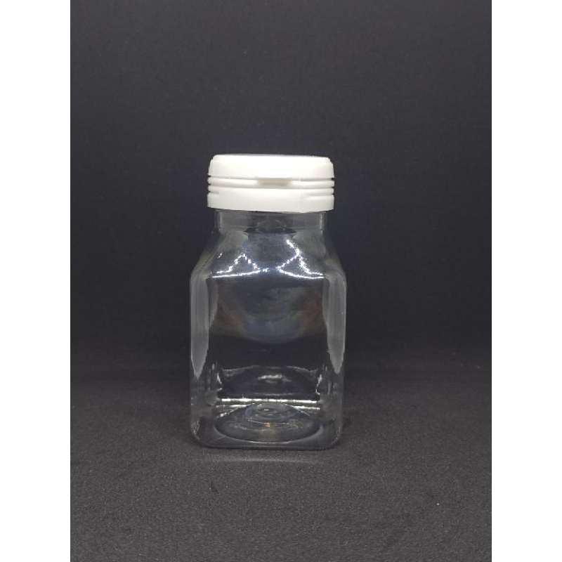 Jual Botol Kapsul 120ml Food Grade PET Bening untuk Suplemen dan Obat ...