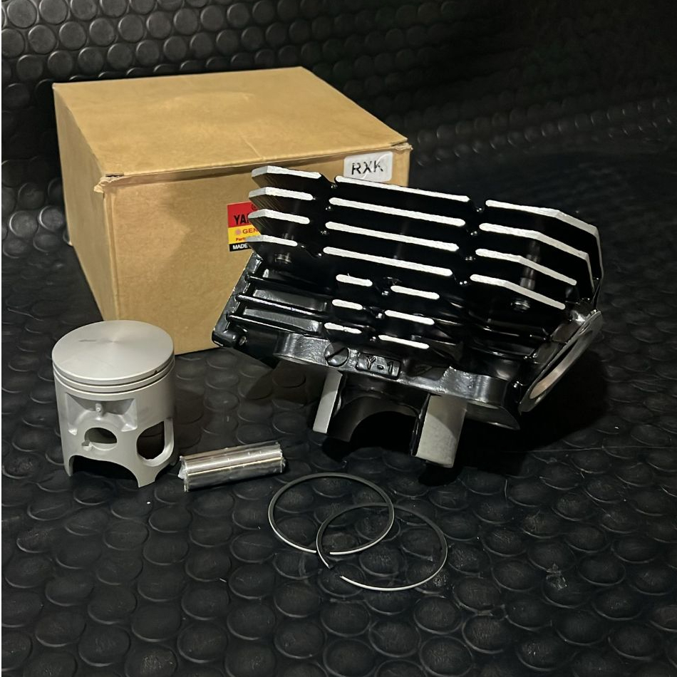 Jual Blok Seher RX King Y1 Komplit Set Piston Kit - Boring Cylinder RX ...