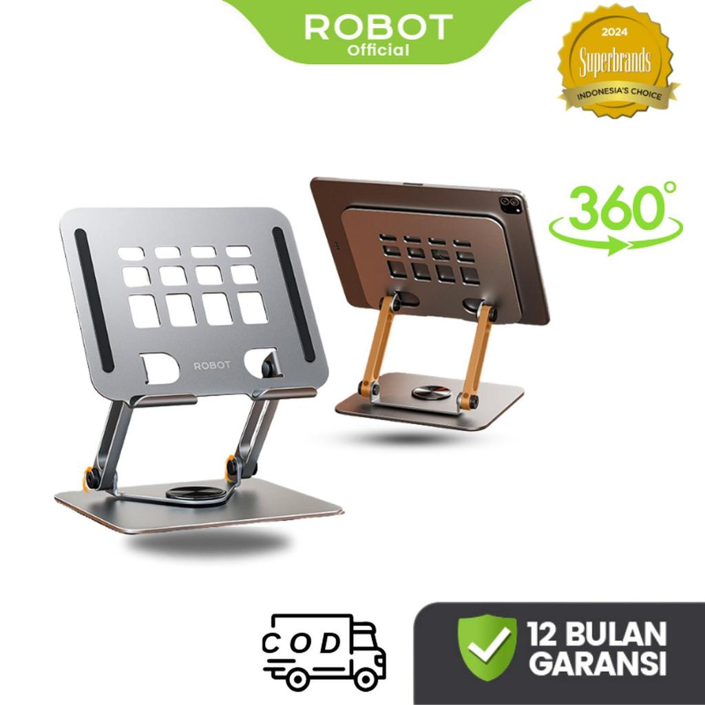 Jual ROBOT Stand Penyangga Laptop dapat Diputar 360 Derajat RT-LS08 ...