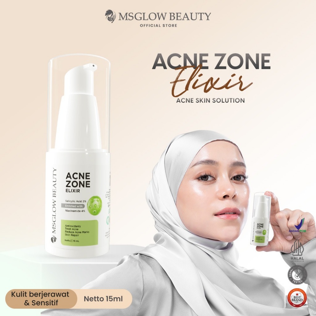 MS GLOW - ACNE ZONE ELIXIR - 15 ML