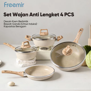 [FLASH SALE] Freemir 7 Pcs Wajan Panci Anti Lengket Granit