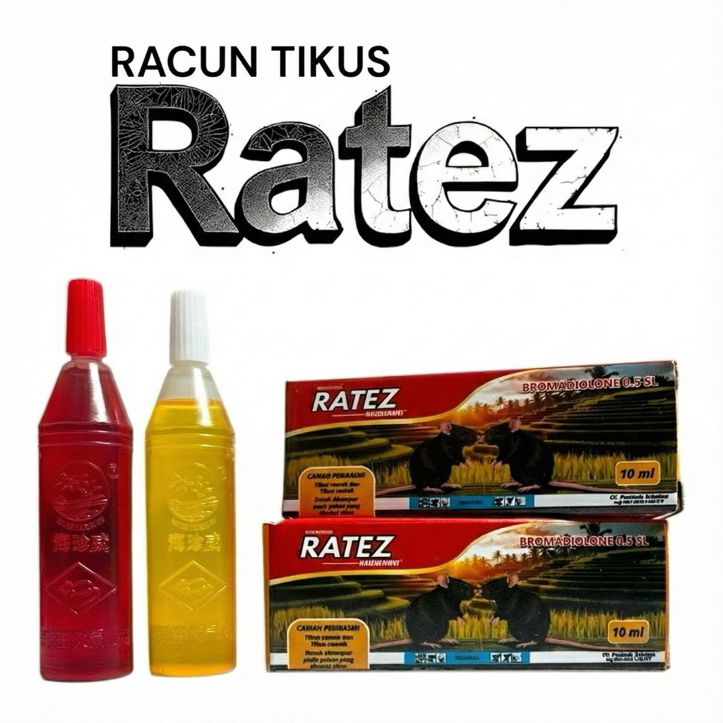 Jual RATEZ RACUN TIKUS TETES CAIR ORIGINAL TERBAIK | Shopee Indonesia