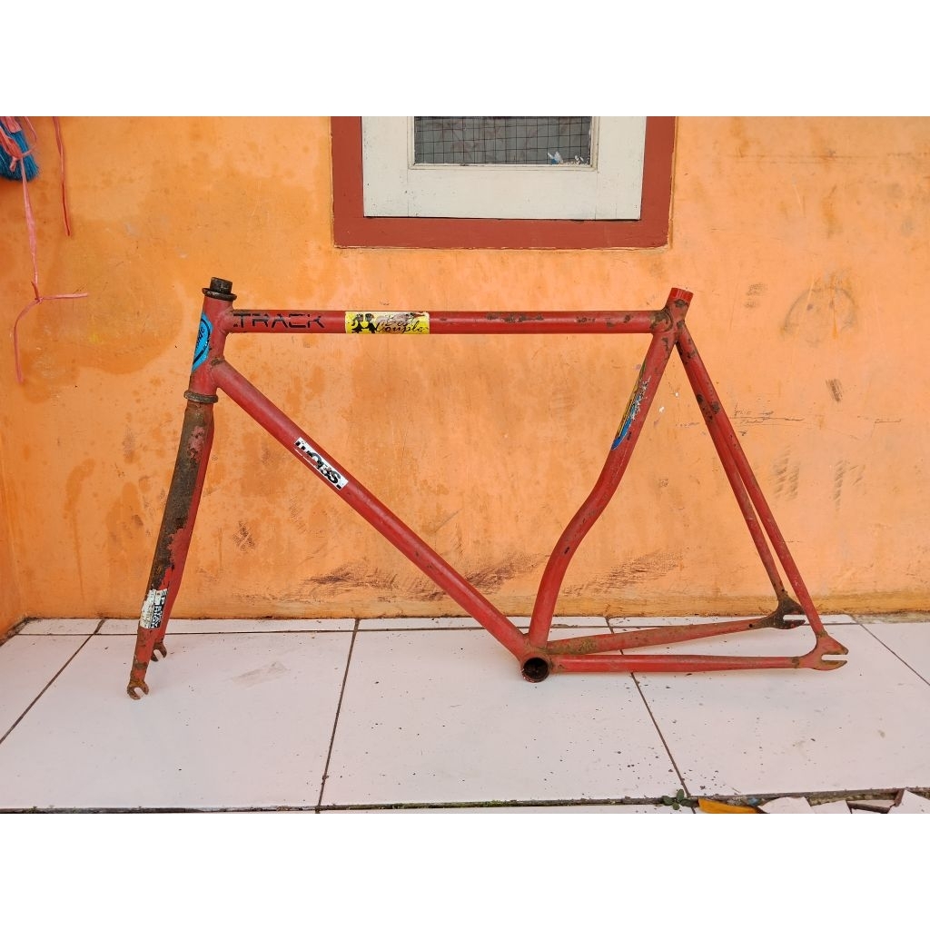 Jual Frame Fork Sepeda Fixie 700c Size 21