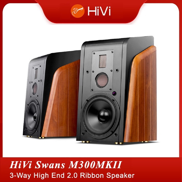 Jual HiVi Swans M300MKII Isodynamic Tweeter Ribbon 2.0 RMS 360W Speaker ...
