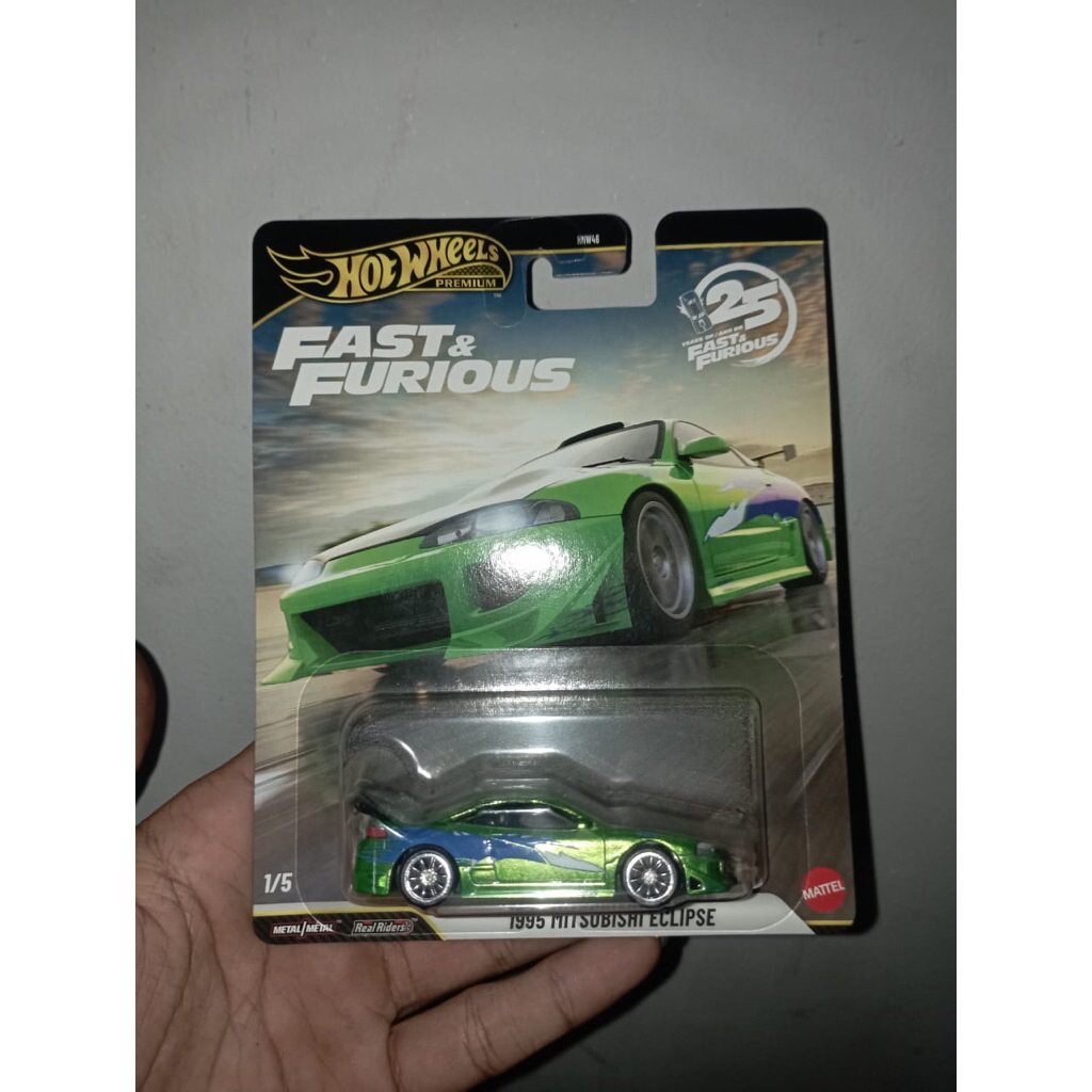 Jual Hot Wheels Premium 25th Fast Furious Mitsubishi Eclipse Chase ...