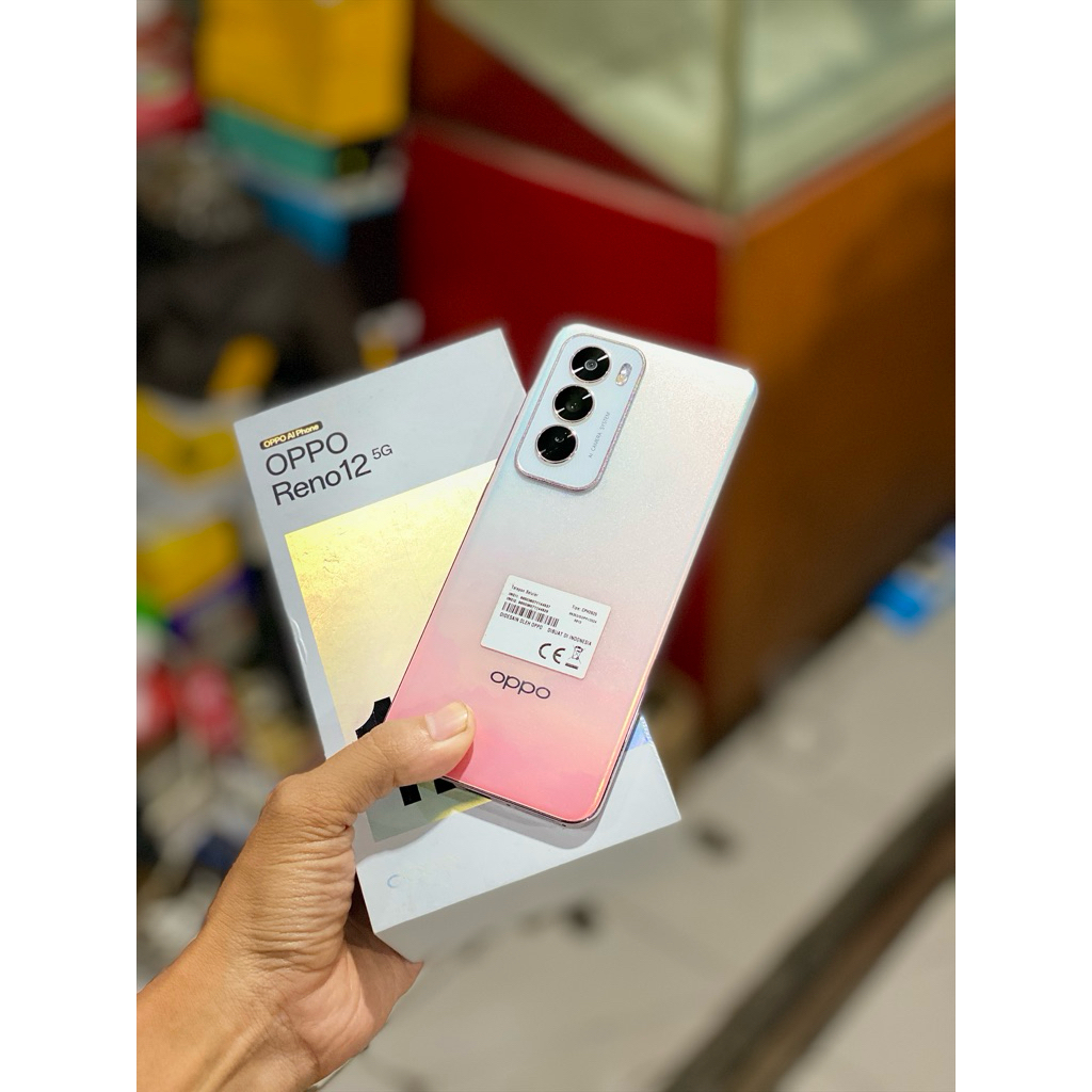 Jual Oppo Reno 12 5G 12/256 ( second ) | Shopee Indonesia