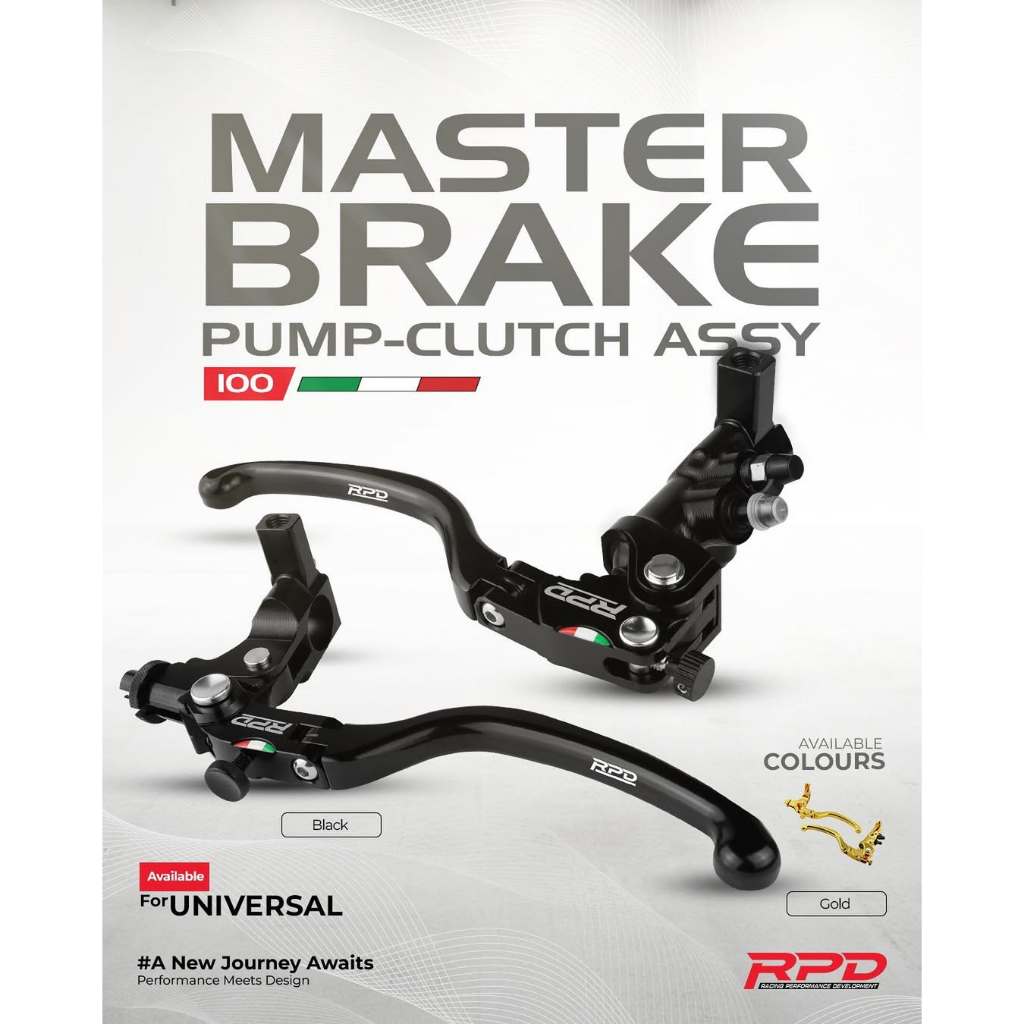 Jual Master Rem RPD (100) Master Brake Pump-Clutch Set Genesis with TDR ...