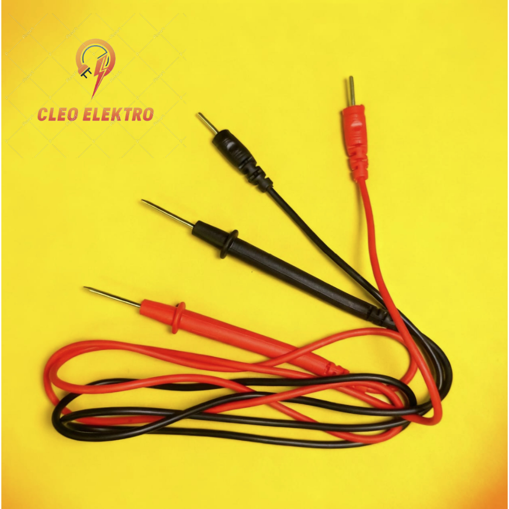 Jual KABEL MULTITESTER AVOMETER 1000V 10A PANJANG 80 CM KUALITAS BAIK ...