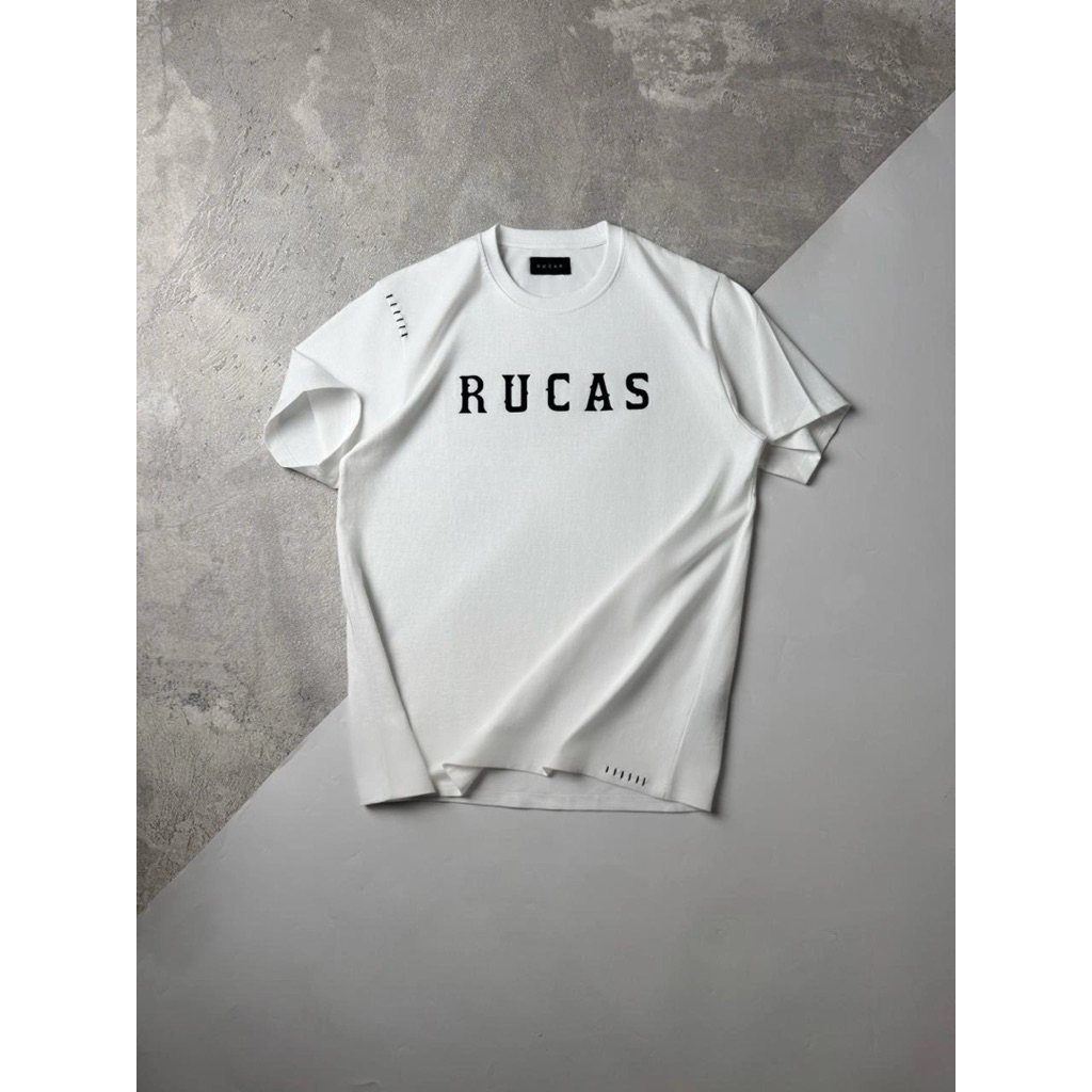 Jual [ORIGINAL 100%] RUCAS INITIAL WHITE TEE | Shopee Indonesia