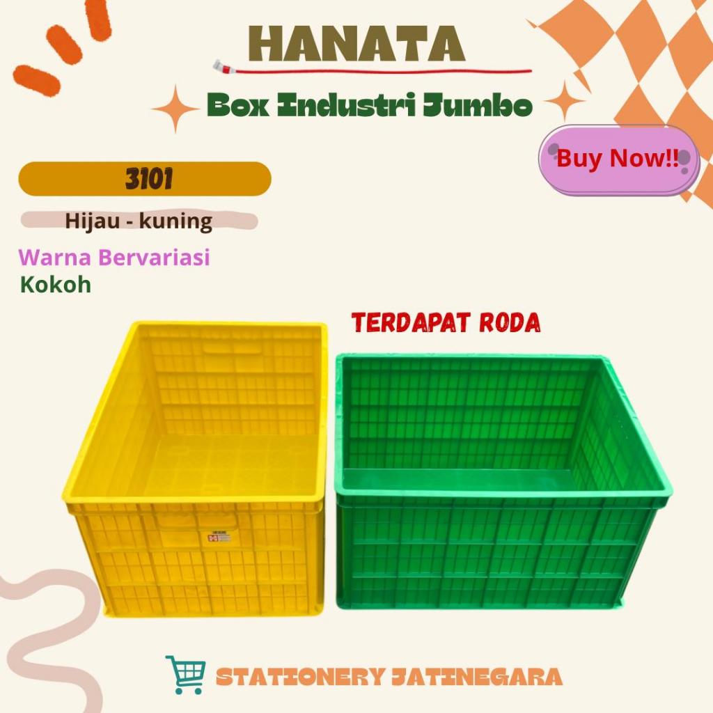 Jual HANATA - 3101 Box Container Industri 200 Liter P80xL60xT45 ...