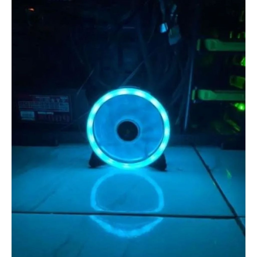 Jual Fan Casing PC RX7 warna Cyan | Shopee Indonesia