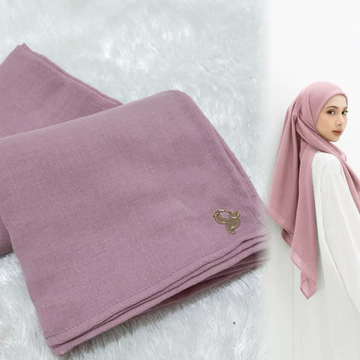 Hijab Segi Empat Voal Arabian Premium 125cm X 125cm MY Basic Square Pastelia Hijab