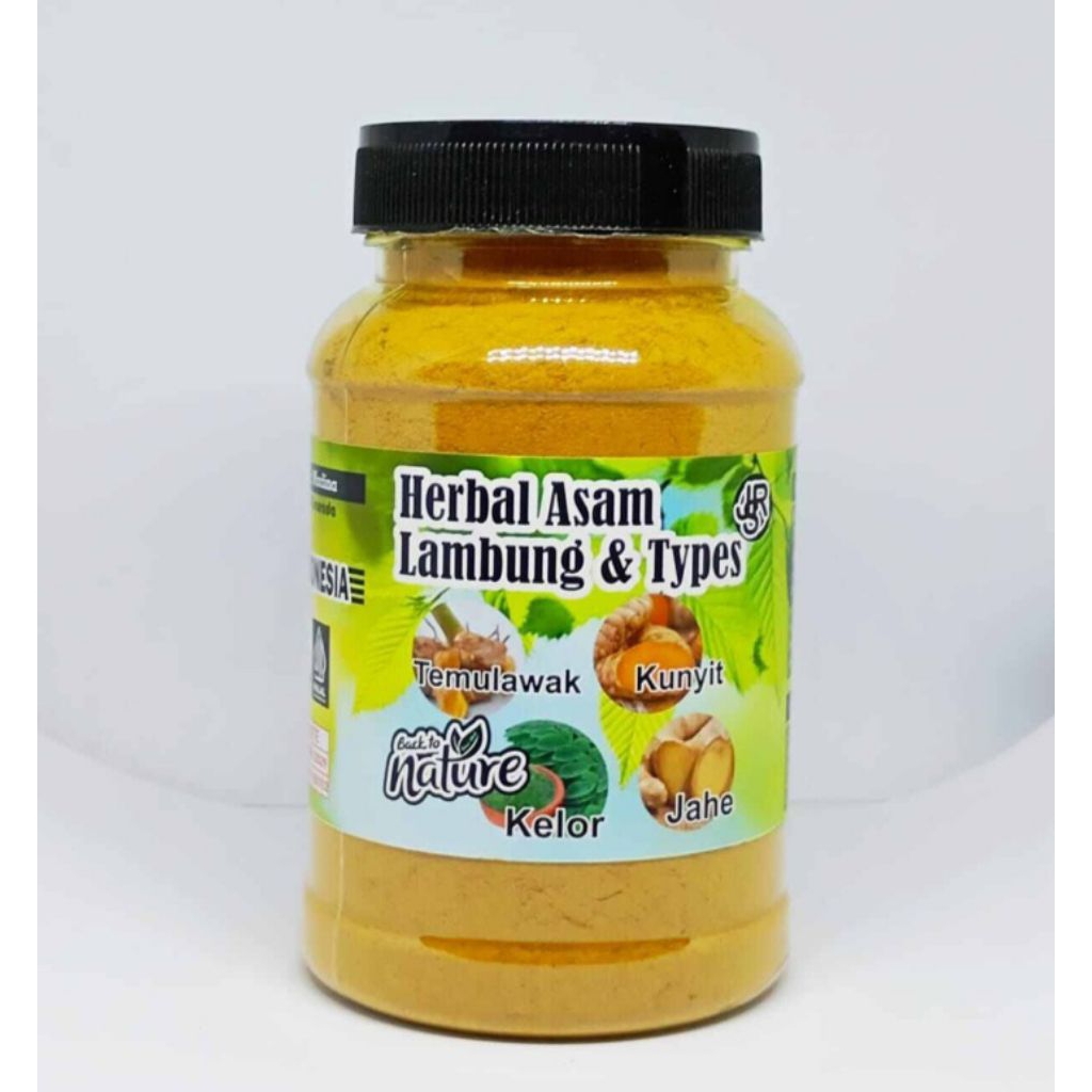 OBAT ASAM LAMBUNG DAN TIPES / KUNYIT JAHE TEMULAWAK KELOR / OBATI GERD HAID TIDAK LANCAR DETOX DLL