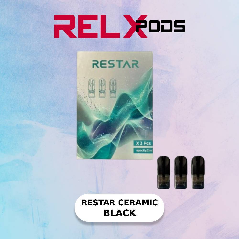 Jual RESTAR CATRIDGE REFILL COMPATIBLE RELX - CERAMIC COIL BLACK ...