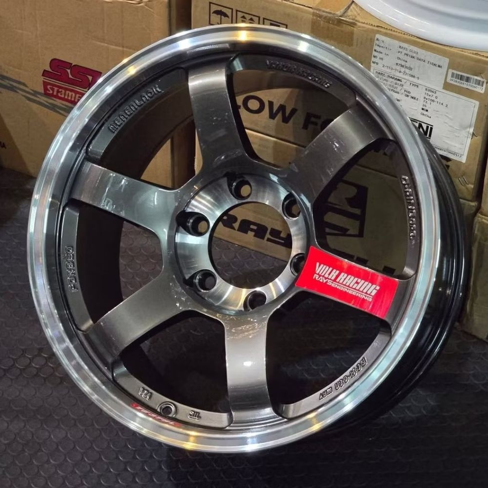 Jual velg ring 18 TE37 SL flow forming lebar 9 velg racing r18 velg ...
