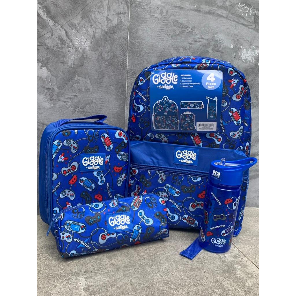 Jual GIGGLE IV SET BACKPACK GAME - SET TAS RANSEL SMIGGLE | Shopee ...