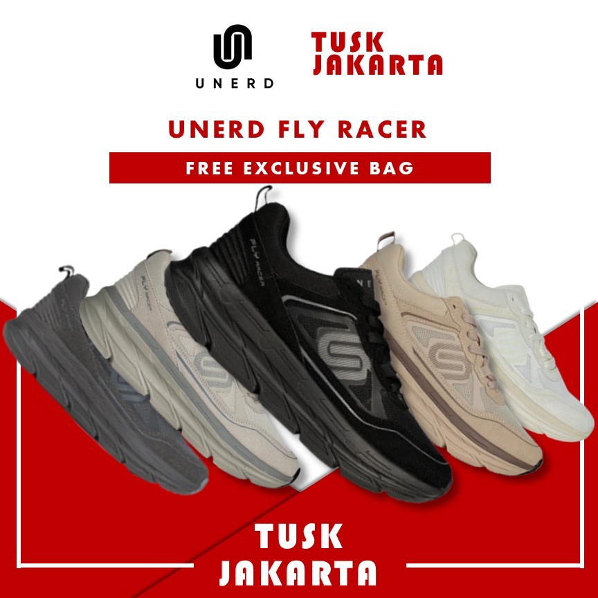 Jual Sepatu Unerd Performance Fly Racer Sepatu Sneakers Casual Sport ...