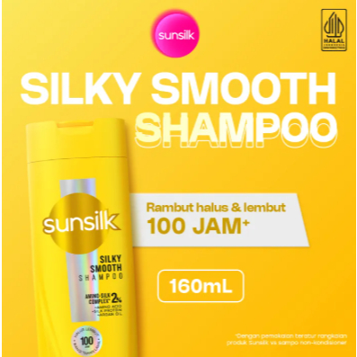 Jual SUNSILK SILKY SMOOTH SHAMPOO 160ML ( KUNING ) | Shopee Indonesia